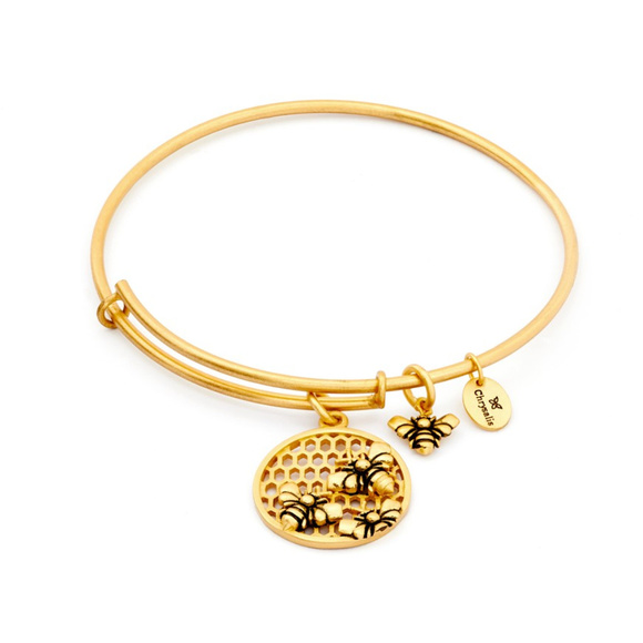 Chrysalis- Bee Expandable Bangle - Picture 1 of 5